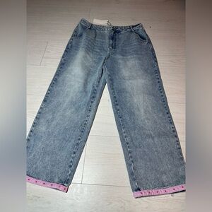 New pretty garbage jeans